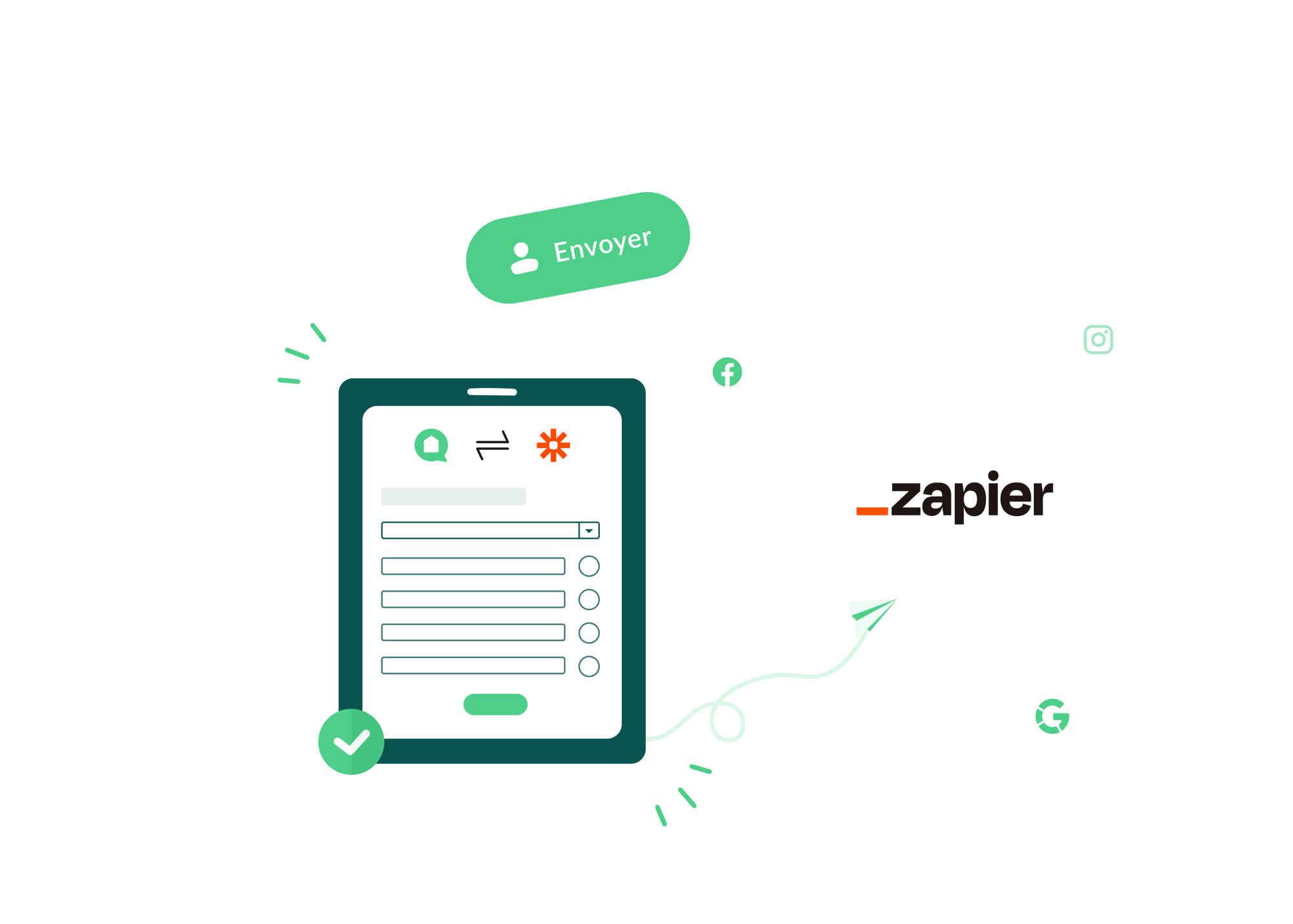Connexion Zappier