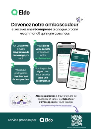 Exemple de flyer pour promouvoir son parrainage